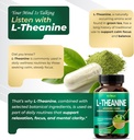 GriMed L-Theanine 11,900mg- X10 Power with Apigenin, GABA Ashwagandha, Rhodiola - Relaxation & Restoration Focus and Memory - Made in USA (150 Count (Pack of 1)) 4