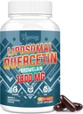 Liposomal Quercetin Phytosome, Quercetin with Bromelain, Zinc & Vitamin C, Bioactive Phytosome Complex, 20X Higher Absorption - 60 Softgels 2