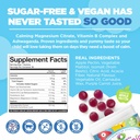 NUTRAMIN Kids Mood Boost Vegan Vitamin Gummy: Calming Magnesium Citrate Supplement for Children with Ashwagandha & Vitamin B Complex to Relax & Focus - Sugar-Free, Allergy-Safe, Non-GMO 90 ct 4