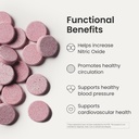 HumanN Neo40 Professional - Daily Heart & Circulation Support - Methylfolate, Beet Root Powder, Hawthorn Berry, L-citrulline - 60 Dissolvable Tablets 3