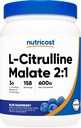Nutricost L-Citrulline Malate 2:1 (600 Grams) (Blue Raspberry) 2