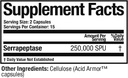 Arthur Andrew Medical, Serretia, Serrapeptase Formula for Muscle and Sinus Support, 30 Capsules 3