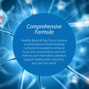 Applied Nutrition Healthy Brain All-Day Focus - 50 Tablets, Pack of 2 - Powerful 3-in-1 Brain Booster with Turmeric Extract - 50 Total Servings 4