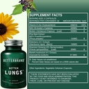 Betterbrand Better Lungs Health Pack - BetterLungs & Mullein Gummies - Complete Respiratory Wellness Pack: BetterLungs & Mullein Gummies - 30 Day Supply 5