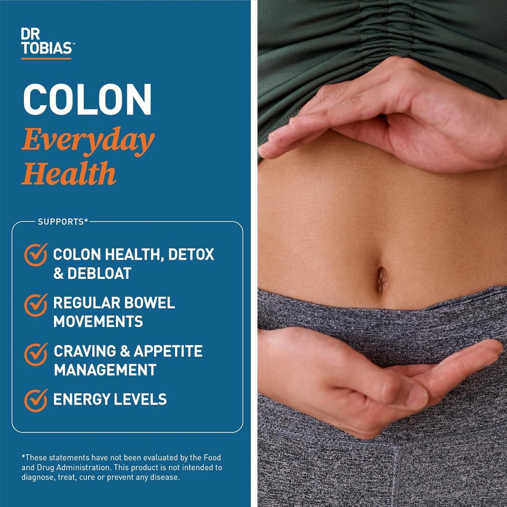 Dr. Tobias Colon Everyday Health & Magnesium Bisglycinate - Digestive Comfort and Support for Muscle & Bone Health, Vegan, Non-GMO 5