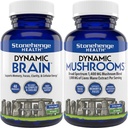 Stonehenge Health Dynamic Brain, Dynamic Mushrooms: Nootropics for Memory, Focus, Clarity Support 2