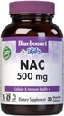 Bluebonnet NAC 500 mg Vitamin Capsules, 30 Count 2