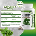 Magnesium Supplement with Glycinate, Citrate, Malate & Oxide Plus Moringa Oleifera with Vitamin C, Omega 3 & Amino Acids - Boosts Energy, Mood, Memory 6