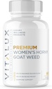 VITALUX || #1 Rated Premium Women's 9-in-1 Horny Goat Weed || Female Health, Mood, Optimize Blood Flow | Ultra Dosed Formula w/ 8 Powerful Ingredients | 3rd Party Tested + USA Made - 60 Capsules 2