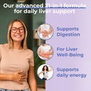 Avenir Nutrition Liver Shield & Cleanse | Herbal Liver Cleanse Detox & Repair Supplement | Milk Thistle & Artichoke Extract Supplements | Fatty Liver & Health Support | 120 Capsules for Men and Women 3