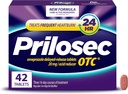 Prilosec OTC, Omeprazole Delayed Release 20mg, Acid Reducer, Treats Frequent Heartburn for 24 Hour Relief, All Day, All Night*, 20mg, 42 Tablets 2