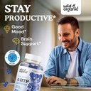 Wild & Organic Mood Support Tincture 4 fl oz & 5-HTP Gummies 5