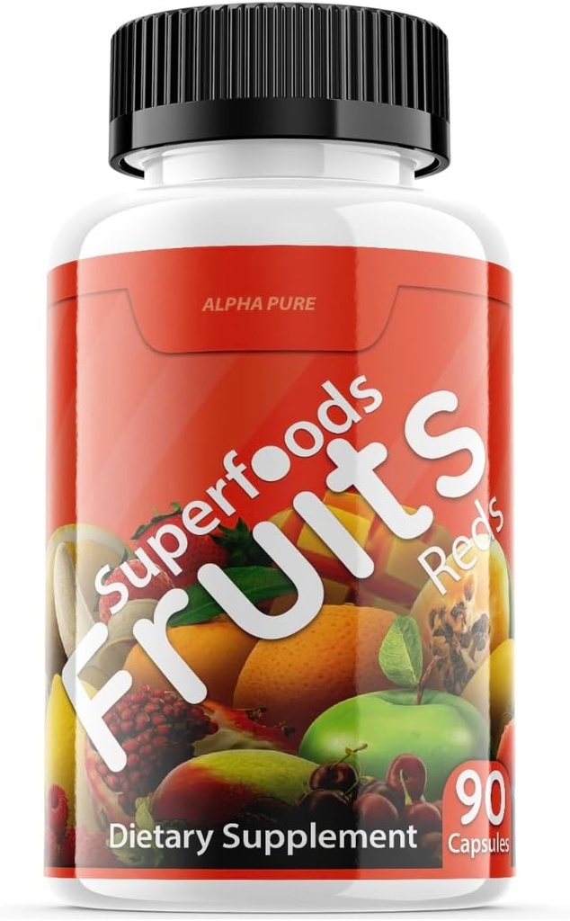 90 Capsules Each Bottle 540 Capsules superfoods Veggies Greens and Reds Fruits Triple Pack 4