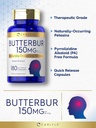 Carlyle Butterbur 150 mg | 180 Capsules | Potent Extract | Neurological Support Supplement | Non-GMO, Gluten Free, PA Free 4