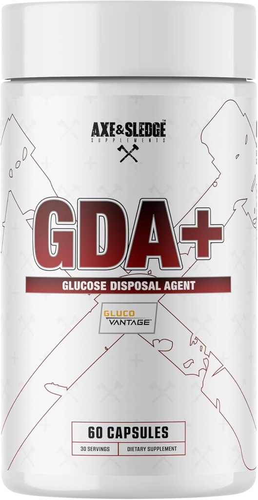 Axe & Sledge GDA+ Glucose Disposal Agent | Supports Nutrient Absorption, Stable Blood Glucose, and Muscle Glycogen Replenishment | 30 Servings 2
