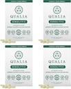 Qualia Life Sciences Qualia Senolytic Ultimate Formula for Enhanced Cell Repair&Rejuvenation 2-Day Aging&Longevity Support Regimen w. Fisetin,Quercetin, Piperlongumine,Senactiv,Curcumin(Pack of 4) 2