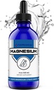 FWS Magnesium Citrate Liquid Drops for Adults and Kids, Pure Magnesium Citrate, Organic, Non-GMO, Vegan, Supports Sleep Calm Energy Muscles Nerves, Easy Adjustable Dosing, 4 Month Supply, 4 oz 2