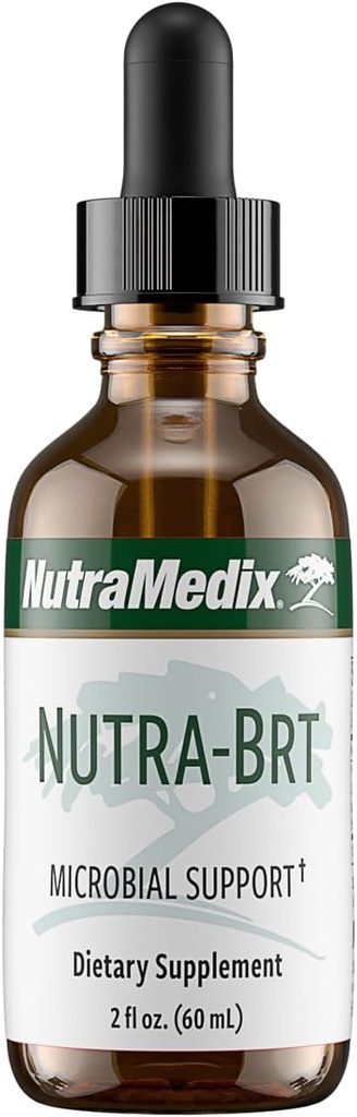 Nutramedix Nutra BRT - Liquid Herbal Supplement for Gut Health & Immune Support - Cumanda Bark & Houttuynia Leaf for Digestive Health - Immune System Booster Supplement (60mL) 2