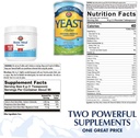 KAL Bone Meal Powder & Nutritional Yeast Bundle | 20oz & 22oz 3