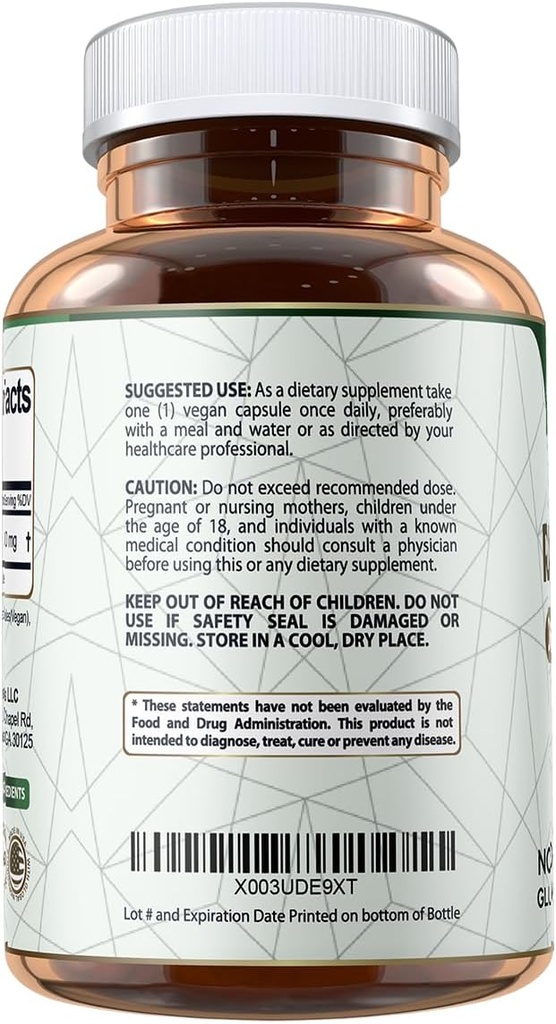 Vegan Labs R-Lipoic Acid 300MG, 120 Vegan Capsules- Supports Cellular Energy and Antioxidant Protection- Gluten Free, Non-GMO, Stabilized R-ALA Supplement- 4 Month Supply 5
