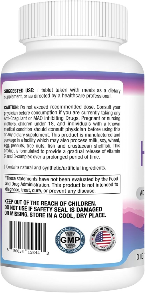 Best Earth Naturals Hair, Skin and Nails Supplement with Biotin, Collagen, Vitamins for Healthy Hair, Glowing Skin, Strong Nails 5