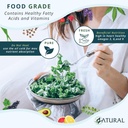 Zatural Flaxseed Oil Naturally Grown 100% Pure Flax Seeds Cold Pressed Vegan Omega Fatty Acids 128oz (1 Gallon) 5