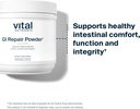 Vital Nutrients GI Repair Powder | Leaky Gut Powder with L Glutamine and Zinc | Digestive Enzyme Supplement to Support Gut Health and Digestion | Gluten Free | 40 Servings 5