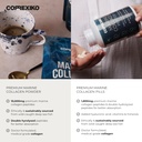 CORREXIKO Marine Collagen Supplement Pills & Powder Bundle - Includes 10,000mg Double Hydrolyzed Collagen Powder 1kg, 15 oz & 5oz and 1800mg Collagen Peptides 120 Capsules - for Hair, Skin & Nails 6