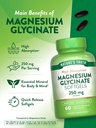 Nature's Truth Magnesium Glycinate 250mg | 60 Softgels | High Absorption | Non-GMO & Gluten Free Mineral Supplement 6