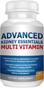 Advanced Kidney Essentials Multivitamin. Kidney Support Supplement for Complete Kidney Health. Kidney Health Supplement with Renal Vitamins 90 Caps 2