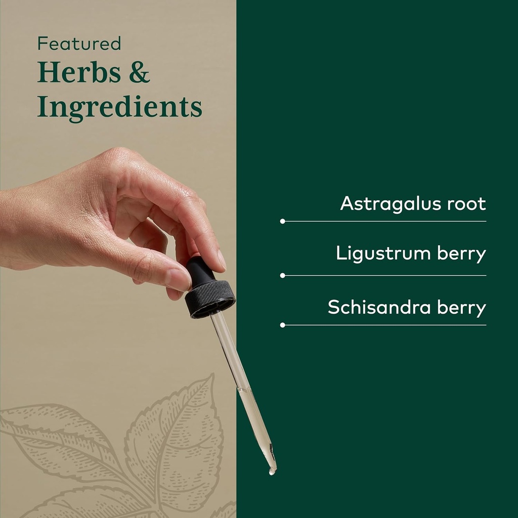 GAIA HERBS PRO 3-in-1 Immune Formula - Immune System Support Supplement* - Liquid Supplement with Astragalus Root & Schisandra Berry - 2 fl oz (44 Servings) 5