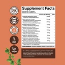 Advanced Mushroom Complex Capsules - 10X Lions Mane Supplement Capsules with Reishi, Chaga, Maitake & Shiitake for Brain Health Memory Support & Focus - Nootropic for Mental Clarity - 60 Caps 4