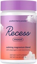 Recess Mood Powder, Calming Magnesium L-Threonate Blend with Passion Flower, L-Theanine, Electrolytes, Magnesium Calm Support Powder Supplement - Gradient Berry 28 Serving Tub 2