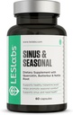 LES Labs Sinus & Seasonal – Sinus Relief, Nasal Health, Balanced Histamine Response, Clear Lungs & Respiratory Health – Butterbur, Quercetin, Nettle Root & Bromelain – Non-GMO Supplement – 60 Capsules 2