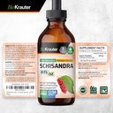 BIO KRAUTER Schisandra Tincture 4 Fl. Oz. & Holy Basil Tincture 4 Fl. Oz. 6