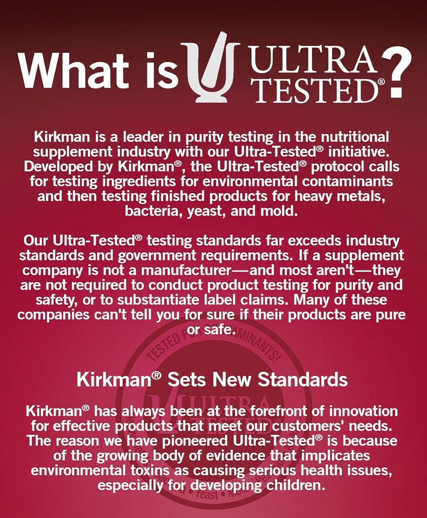 Kirkman - Super Nu-Thera - 360 Capsules - Comprehensive Multivitamin - with Vitamin B6 & Magnesium - Hypoallergenic 6