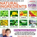 Sciatica Nerve Cream - Maximum Strength Comfort Cream for Feet, Hands, Legs, Toes, Back - Natural Ultra Strength Arnica, MSM, Menthol, Soothing Comfort, Large 4 Oz 5