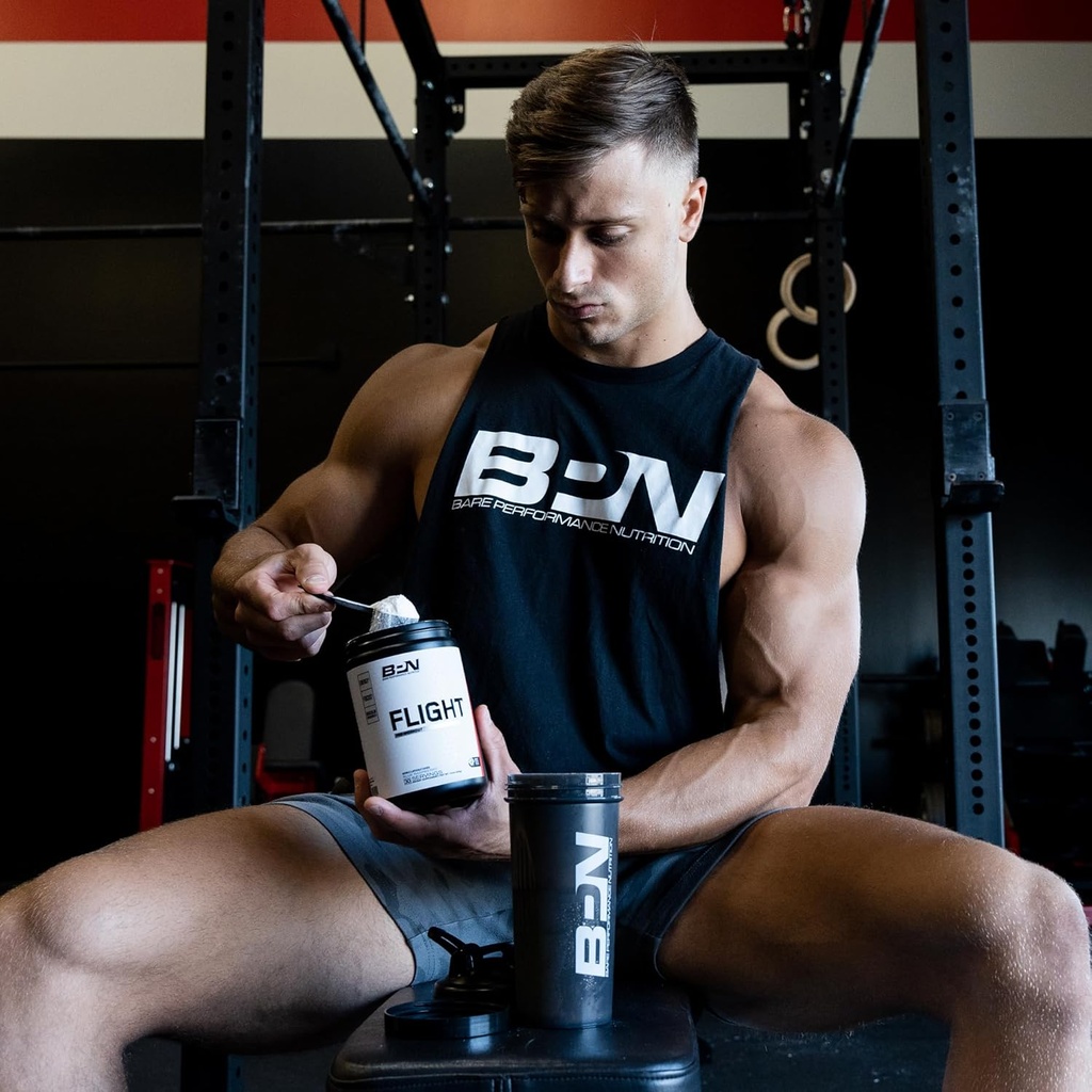 BARE PERFORMANCE NUTRITION BPN Flight Pre Workout, Supports Energy and Mental Focus, Improved Endurance & Muscle Pumps with CarnoSyn® Beta Alanine, Pink Lemonade, 30 Servings 6