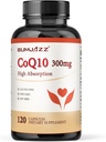 CoQ10 300mg - 120 Capsules - High Absorption - Non-GMO - Gluten-Free - Coenzyme Q10 - CoQ10 Capsules 2