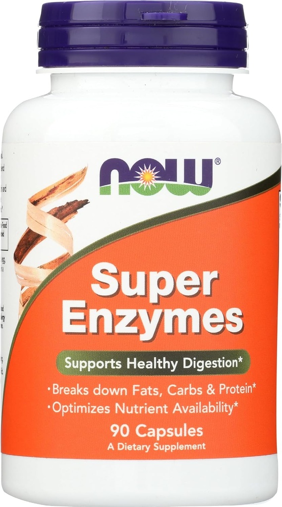 NOW Foods Super Enzymes - 90 Capsules 2