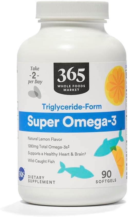 365 by Whole Foods Market, Super Omega 3, 90 Count 2