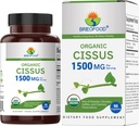 Brieofood Organic Cissus Quadrangularis 1500mg, 45 Servings, Vegetarian, Gluten Free, 90 Vegetarian Tablets 2