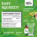 Wild & Organic Lobelia Tincture - Lung Detox and Cleanse - Liquid Lobelia Herb Supplement - Vegan, Sugar & Alcohol-Free Leaf Extract Drops - 4 fl oz 4