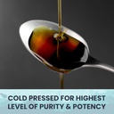 Pure Organic Cold-Pressed Black Seed Oil Capsules - Vegan Non-GMO Pure Nigella Sativa Black Cumin Seed Oil for Beauty Immunity & Overall Wellness Support - Thymoquinone-Rich 1000mg Serving (60 Day) 3