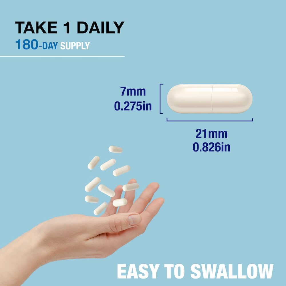 Magnesium Citrate 500 mg | High Potency Elemental Magnesium | Total 180 Veggie Caps, Superior Absorption, Non-GMO, NO Gluten and Dairy, Supports Muscle, Joint, and Heart Health 4