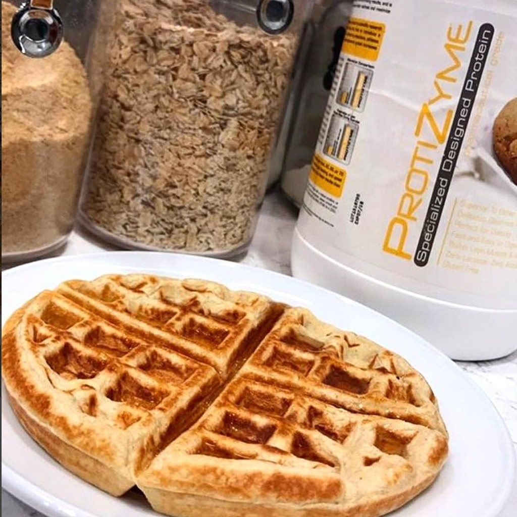 Metabolic Nutrition - Protizyme - Whey Protein Powder, High Protein, Low Carb, Low Fat with Digestive Enzymes, 24 Essential Vitamins and Minerals, Banana Creme, 2 Pound 6