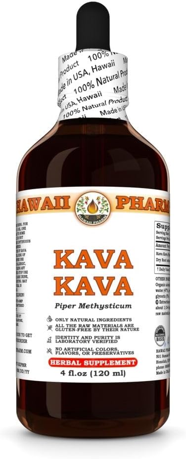 Kava Kava (Piper Methysticum) Liquid Extract 2x32 oz 6