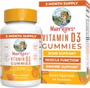 MaryRuth Organics Vitamin D3 Gummies | 2 Month Supply | Adults & Kids Vitamin D Gummy | Immune Support Supplement | VIT D3 1000IU for Bone Health&Muscle Function | Vegan | Non-GMO | Gluten Free | 60 2