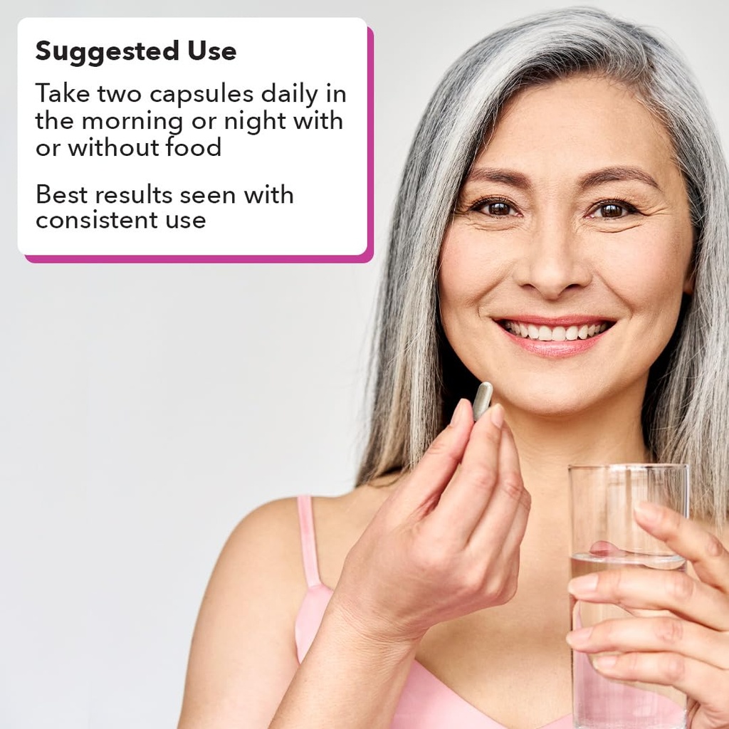 LifeSeasons Pausitivi-T with Ageless Skincare - Menopause Supplement - Relief for Hot Flashes, Hormone Imbalance & Night Sweats - Nourishes Tissue - Sage, Chasteberry, Soy Isoflavones & Black Cohosh 6