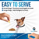 Omega 3 Fish Oil for Dogs Capsules - Salmon Oil for Dogs - Dog Fish Oil Supplement May Help Shedding, Allergy, Itching - Support Dry Skin, Joints - Dog Skin and Coat Supplement - 180 Fish Oil Pills 4